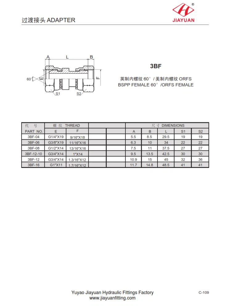 Swivel ORFS BSPP
