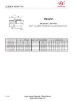 Cysylltydd Gauge Pwysau BSPT BSPT